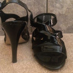 Franco Sarto black heels