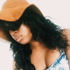 H&M Faux Suede Sunhat