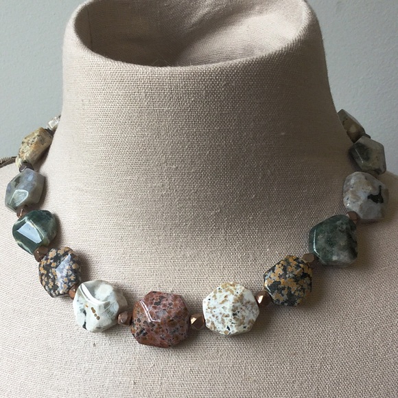 Ocean Jasper Chunky Necklace