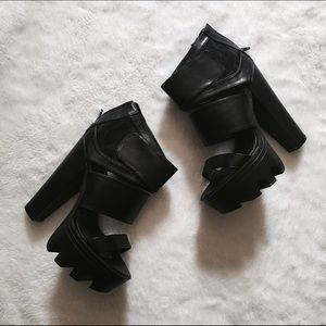 Platform Cleated Heels