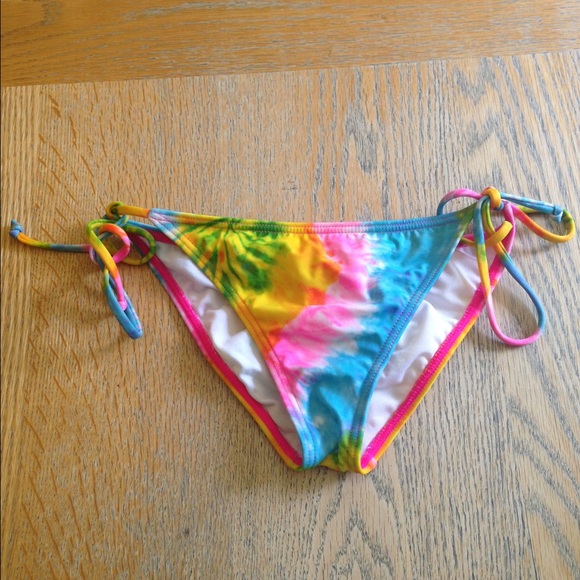 Billabong tie dye bathing suit bottoms