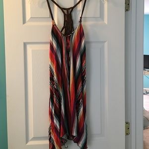 Ocean Drive dress with leather back details size S