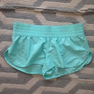 Xhilaration Mint Green Running Board Shorts