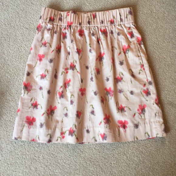 100% cotton print skirt