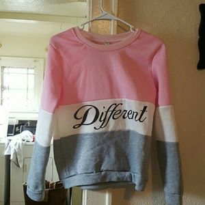 'Different' sweater