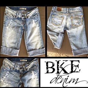 BKE "STELLA" Jean Shorts - Size-25