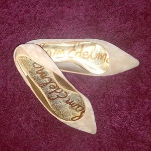 Sam Edelman Pointed Suede Flats