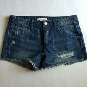 High waisted cutoff Shorts