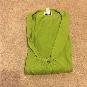 Lime green sweater