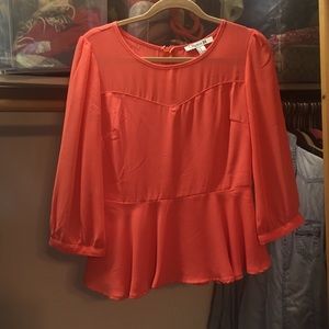 Peplum blouse
