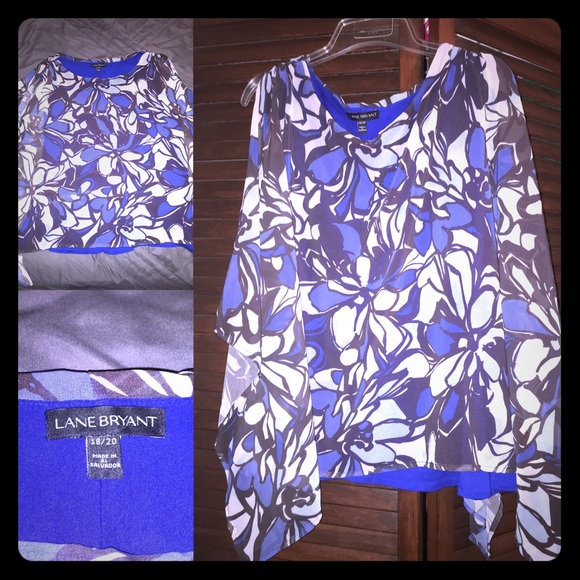 Lane Bryant Drama top