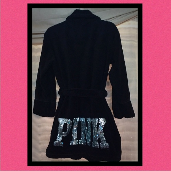 Victoria's Secret PINK- Sequence & Plush Robe. XS