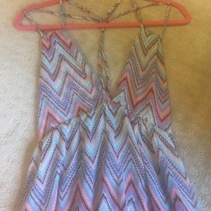 Patterned maxi dress