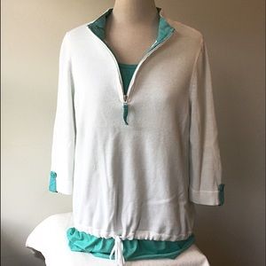 Summer 1/4 Zip Sweater