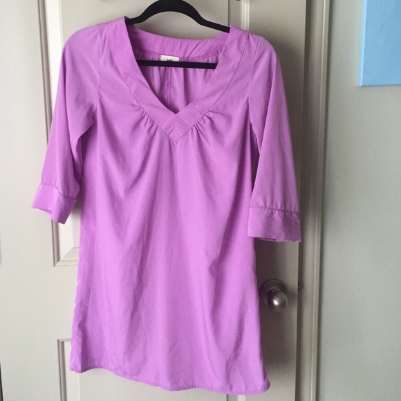 Lavender tshirt dress