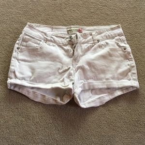 White shorts