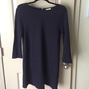 Navy tshirt dress