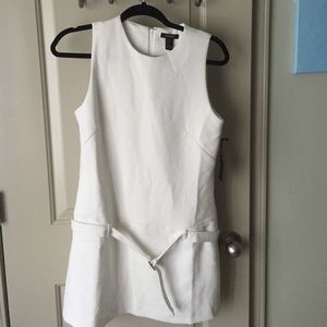 White formal dress