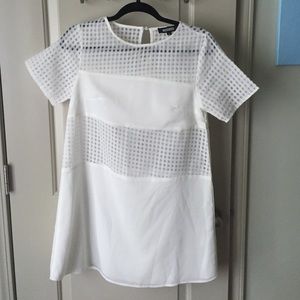 White going out dress