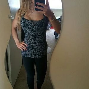 Guess cheetah tank