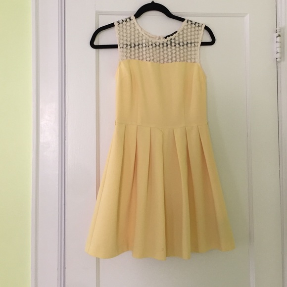 Yellow southern preppy dress