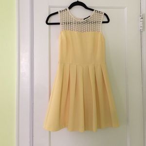 Yellow southern preppy dress