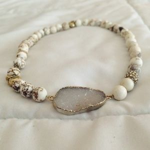 Druzy Choker