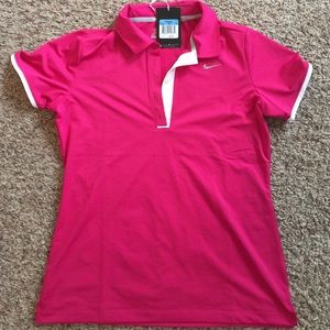 NWT NikeGolf Tour Performance shirt sz m