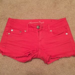 American Eagle pink shorts