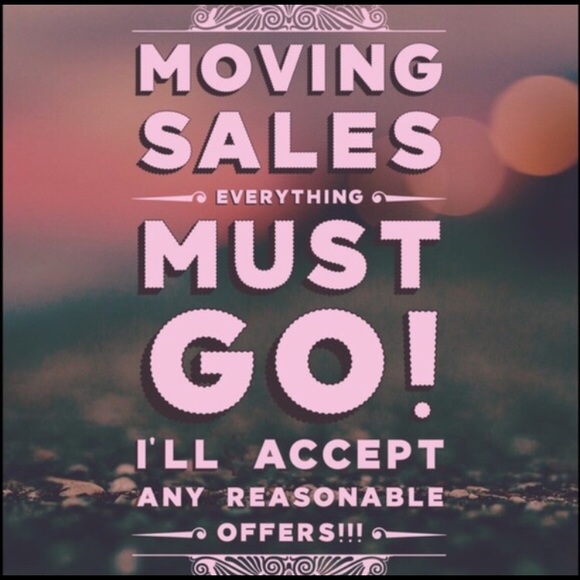 Moving!! Please make me your best offer
