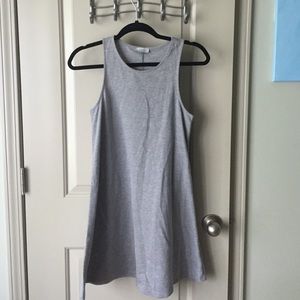 Grey tank top dress
