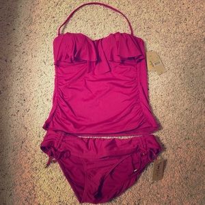 NWT Cremieux 2 piece Swimsuit