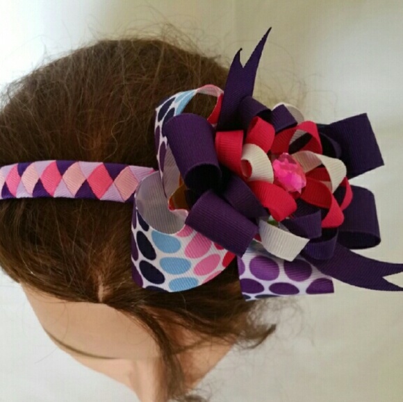 3 in 1 Detachable Bow w/Headband