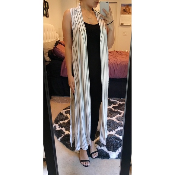 •LAST ONE• striped kimono duster - Picture 2 of 4