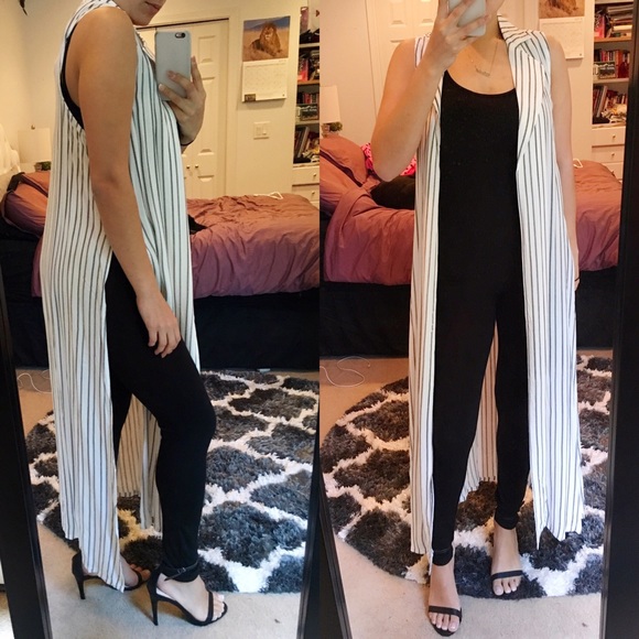 •LAST ONE• striped kimono duster - Picture 3 of 4