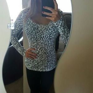 Express cheetah shirt