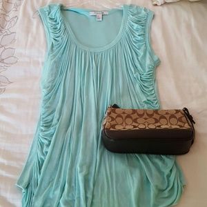 Beautiful Mint Draped Top