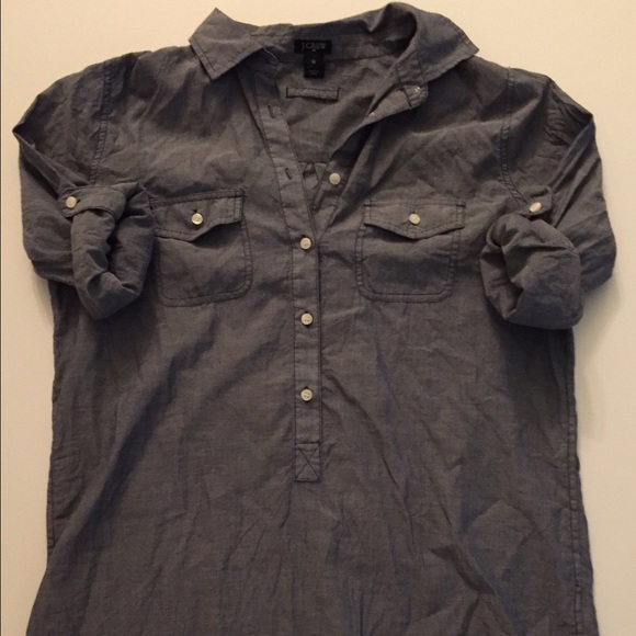 J. Crew Soft Denim shirt - Picture 3 of 3