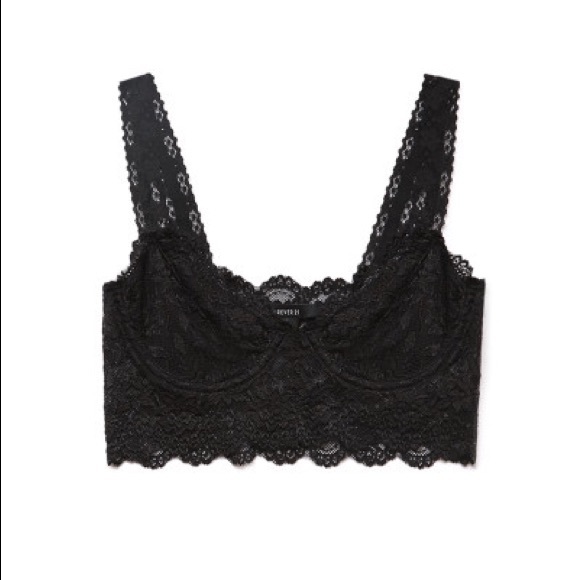 DO NOT BUY Black lace Forever 21 bralette