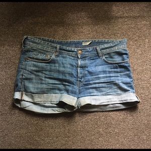 H&M Boyfriend Jean Shorts