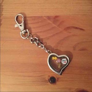 Locket keychain