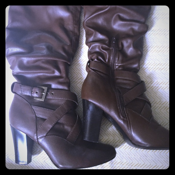 G by guess heel boots