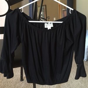 LA Hearts Cropped shirt