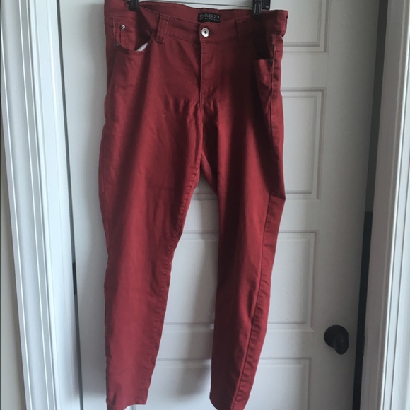 Red pants