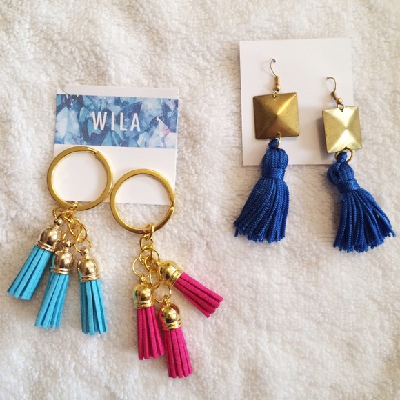 Wila Keychain and Earrings