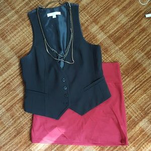 Black Formal Vest