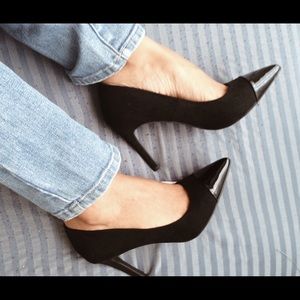 Zara black heels