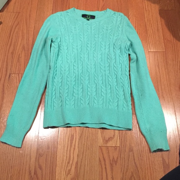 Aqua C wonder sweater