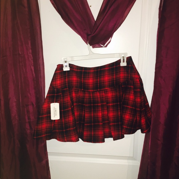 Plaid Skirt