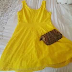 Yellow Lacey Sundress